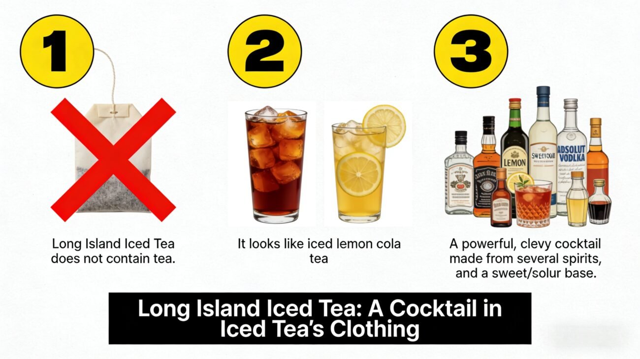 Does Long Island Iced Tea really contain Tea6