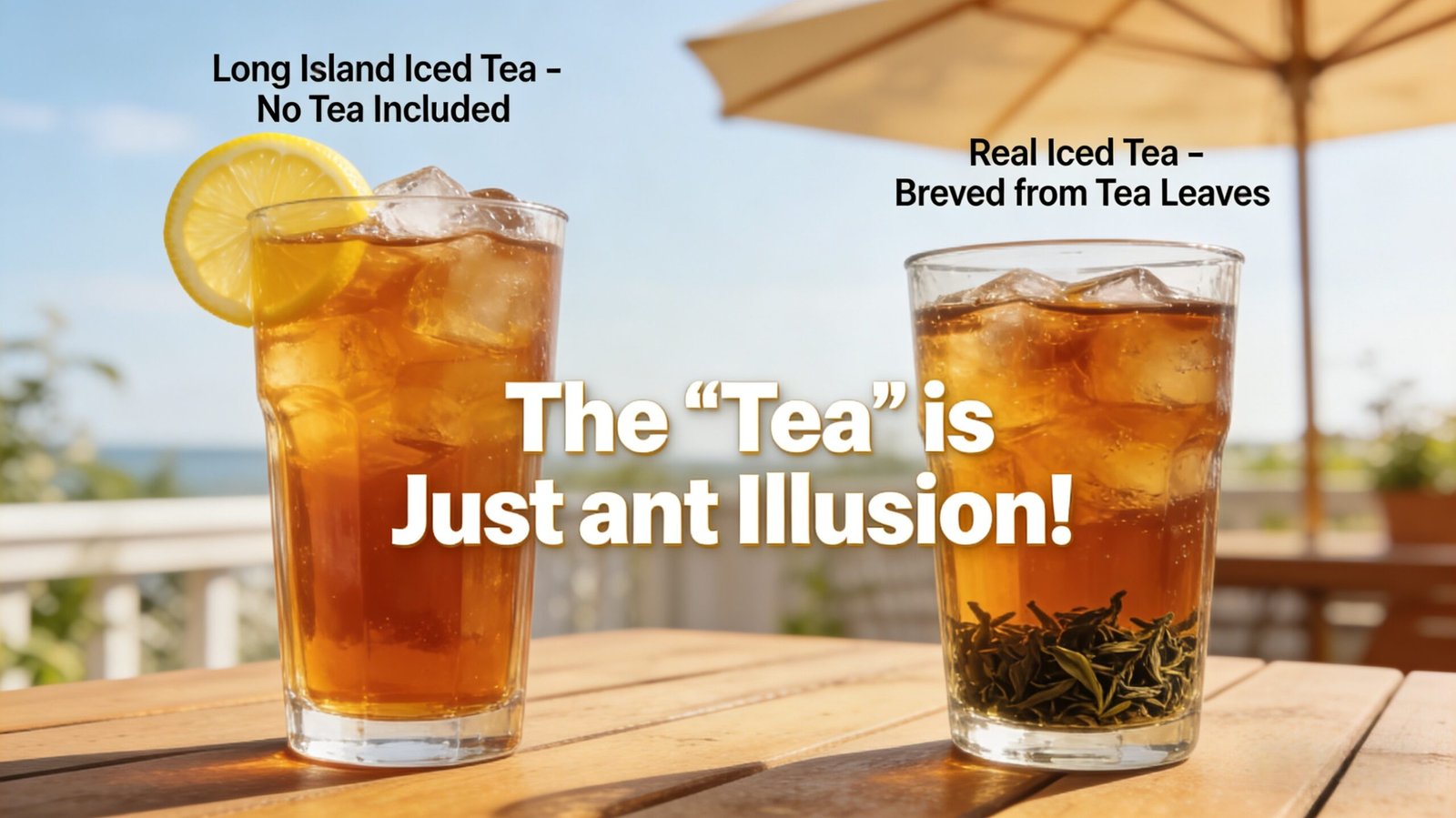 Does Long Island Iced Tea really contain Tea