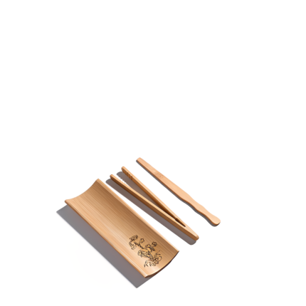 Bamboo Tea Scoop Set for Gongfu Tea_Style1