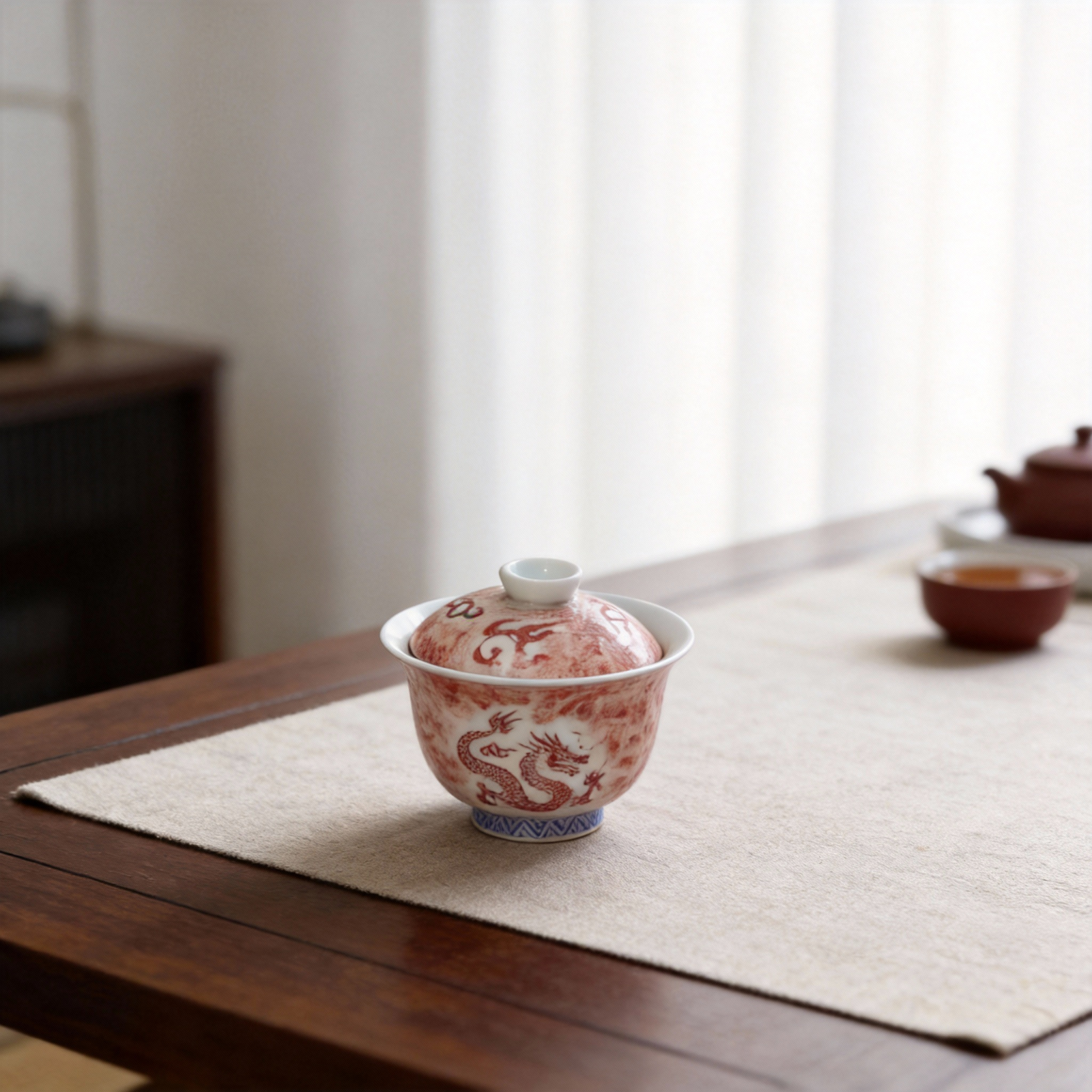 Dunhuang Flying Dragon Phoenix Gaiwan_Ring08