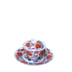 Peony Blue and White Gaiwan Tea Set_Ring05