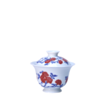Pomegranate Blossom Gaiwan Chinese tea set_Main03