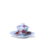 Pomegranate Blossom Gaiwan Chinese tea set_Main01
