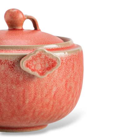 Portable Pomegranate Tea Set
