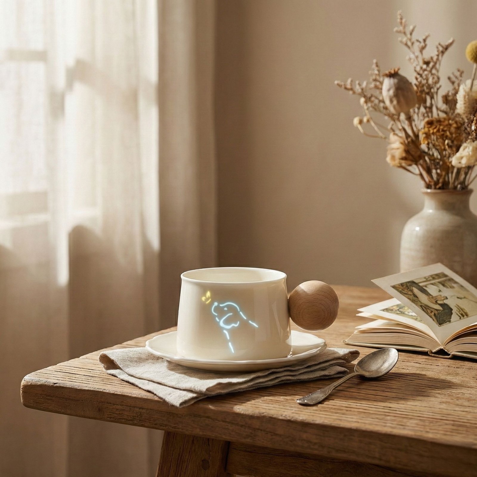 Ceramic Coffee MugGift for pet lovers_Ring05