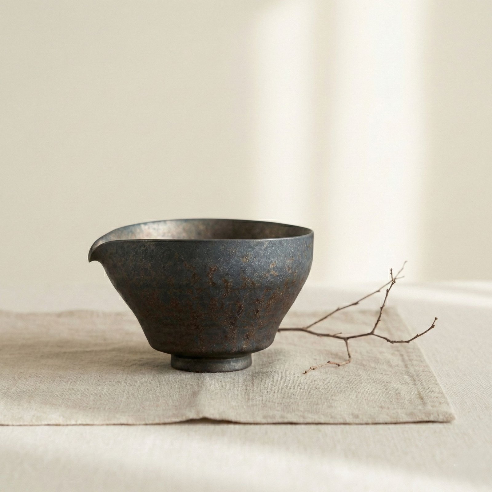 Chinese tea tea set Rust glaze Fair Cup_Ring03