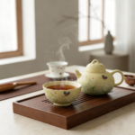 Daisy Ceramic Tea Pot Set4