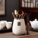 Elegant Ceramic Kung Fu Tea Accessories Set4
