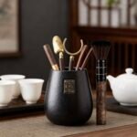 Elegant Ceramic Kung Fu Tea Accessories Set5