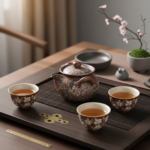 Elegant Floral Silver Tea Pot3