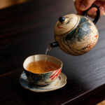 Koi Fish Exquisite Hand Made Kungfu Tea Cup Set4