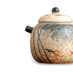 Koi Fish Hand-Painted Ceramic Spherical Tea Pot2