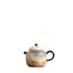Koi Fish Hand-Painted Ceramic Spherical Tea Pot_Main