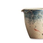 Koi Fish Wide Mouth Ceramic Kungfu Tea Fair Cup2