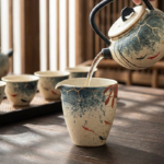 Koi Fish Wide Mouth Ceramic Kungfu Tea Fair Cup4