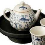 Poetry Blue and White Porcelain Kung Fu Tea Set4