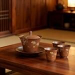 Retro Floral Fish Ceramic Kung Fu Tea Gaiwan4