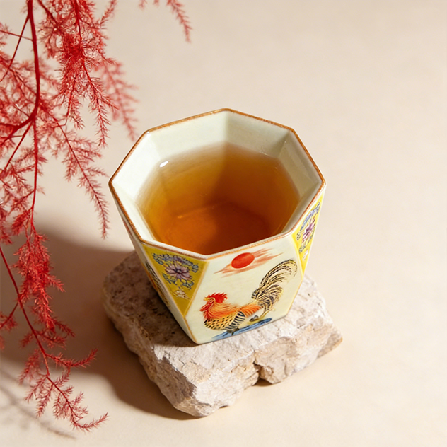 Ru Porcelain Retro Tea Cup4