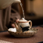 Shino Lucky Cat Ceramic Tea Tray3