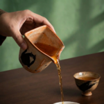 Shino Lucky Cat Square Handheld Fair Cup3