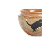 Shino Lucky Ceramic Cat Tea Container2