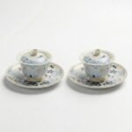 lily flowers gaiwan tea set_Ring01