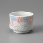 Ceramic Host Cup Floral Relief No. 2 for Tea Serving