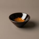 Ceramic Tea Cup Jizhou Kiln Ginkgo Douli