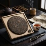 Ripened Puer Tea Cake