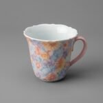 Ceramic Mug Floral Relief for Tea and Coffee