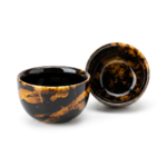 Jizhou Kiln Leopard Tea Cup Pair