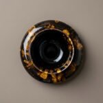 Jizhou Kiln Leopard Cup and Saucer Set