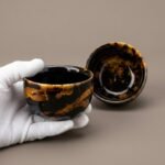 Jizhou Kiln Leopard Tea Cup Pair