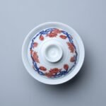 Magnolia Blossom Blue and White Gaiwan