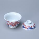 Magnolia Blossom Blue and White Gaiwan