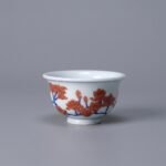 Magnolia Blossom Blue and White Tea Cup Set