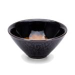 Ceramic Tea Cup Ginkgo Douli Jizhou Kiln for Gongfu Tea