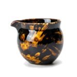 Fair Cup Round Amber Splash Jizhou Kiln for Tea Serving