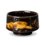 Host Cup Landscape Motif Jizhou Kiln for Tea Serving