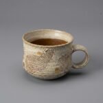 Ceramic Mug Spiral Relief Er Kang for Tea