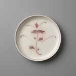 Ceramic Plate Botanical Line Er Kang