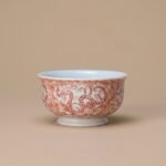 Tea Cup Set Flying Dragon Dunhuang Porcelain for Gongfu Tea