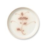 Ceramic Plate Botanical Line Er Kang