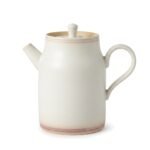 Ceramic Teapot Tall White Er Kang for Tea
