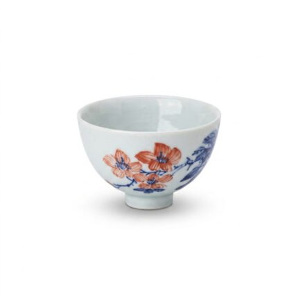 Sword Kiln Ceramic Tea Cup Plum Blossom for Gongfu Tea