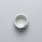 Sword Kiln Ceramic Tea Cup Lotus Brushwork for Gongfu Tea