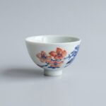 Sword Kiln Ceramic Tea Cup Plum Blossom for Gongfu Tea