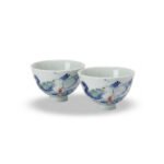 Sword Kiln Ceramic Tea Cup Hand Painted Duck for Gongfu Tea