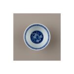 Ceramic Tea Cup Red Daqi Lacquer Blue White for Gongfu Tea