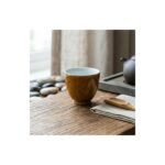Ceramic Tea Cup Daqi Lacquer Amber for Gongfu Tea